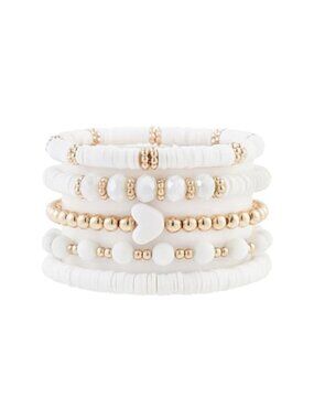 Boho Beaded Stackable Bracelets